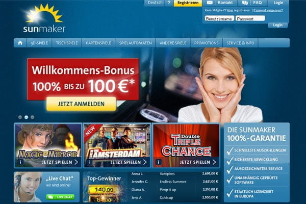 Casino -Einzahlung upaycard
