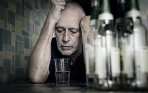 alcohol and bruising on legs