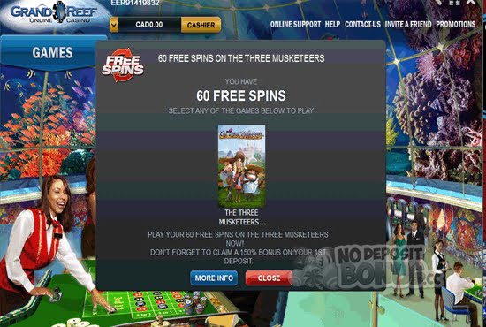 Kostenlose Casino-60-Spins