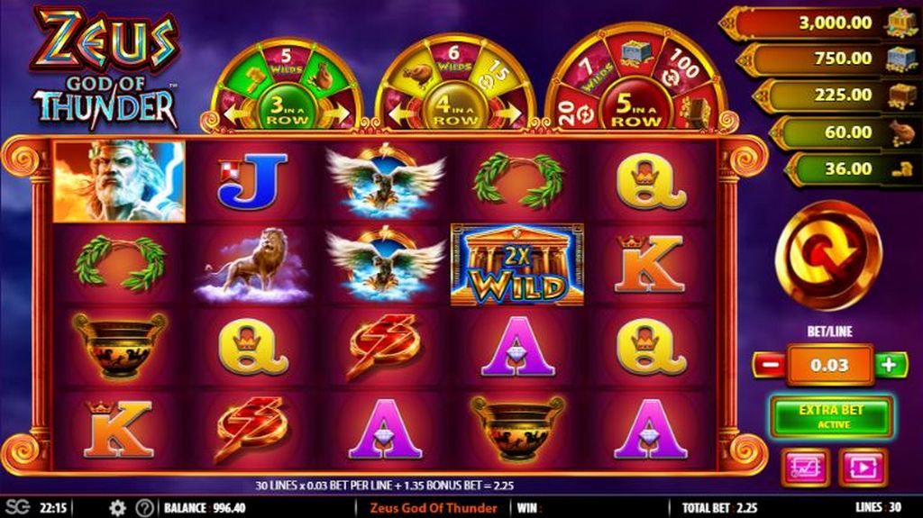 Depósito de $ 1 king of the jungle