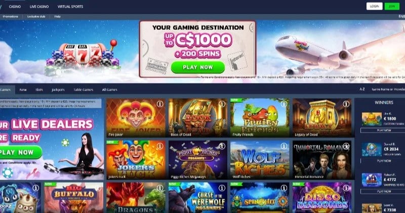 no deposit casino free bonus