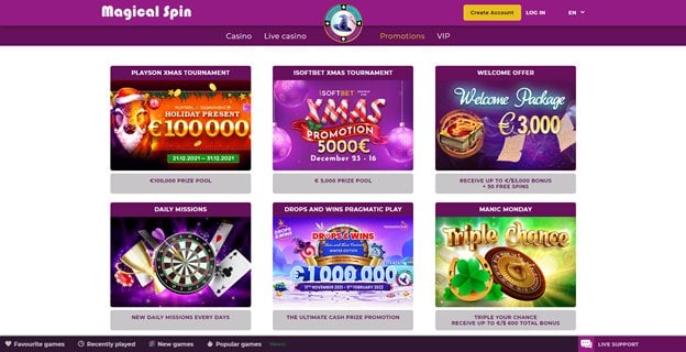 Kajot 50 free spins no deposit