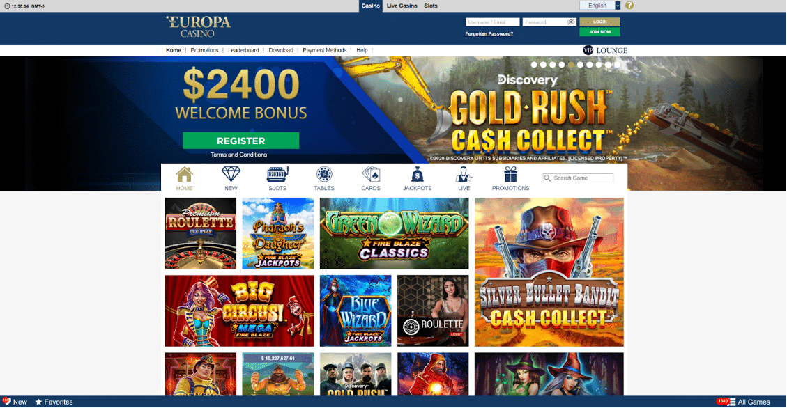 0cean online casino