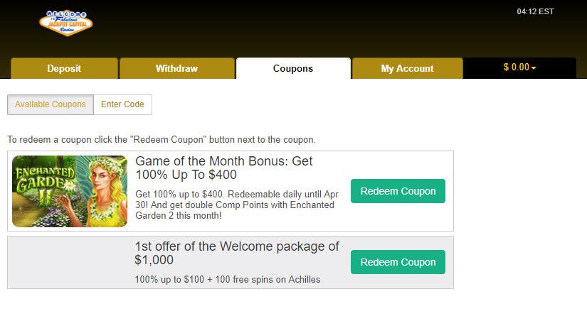 july no deposit casino bonus codes