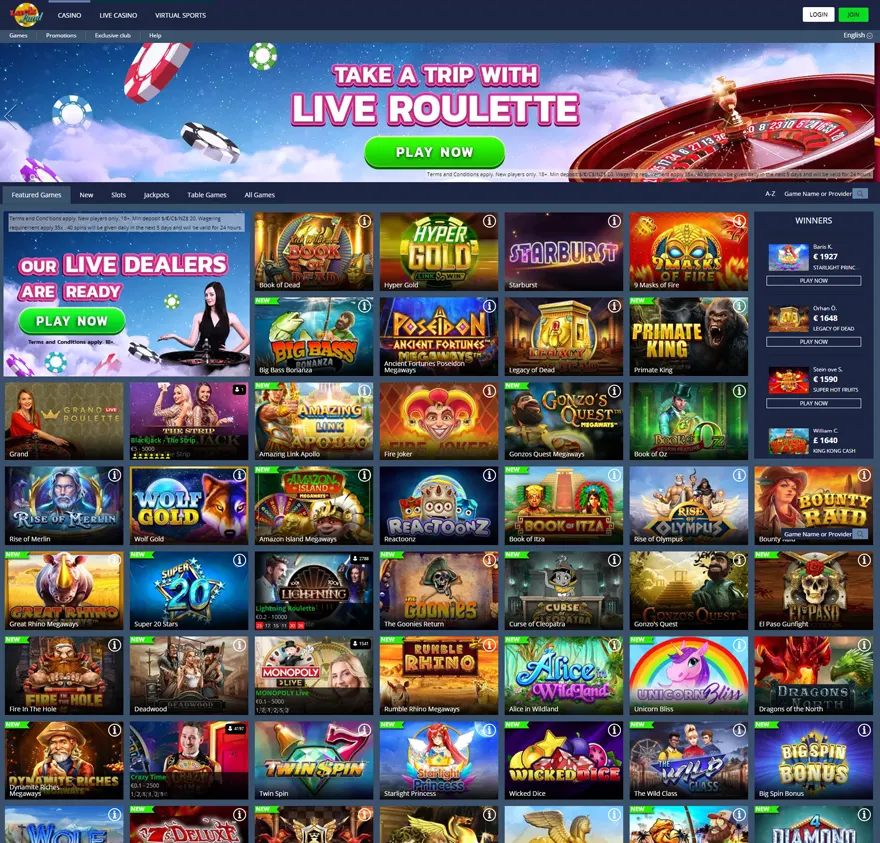 Beste Spielautomaten zum Online -Spielen