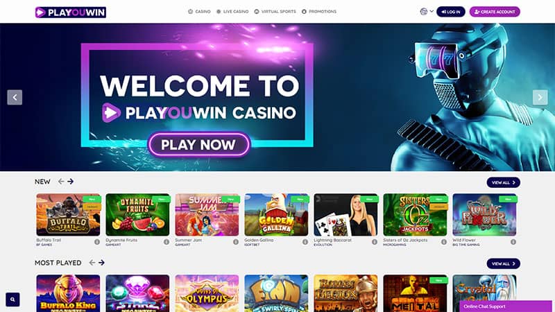 casino games online bonus