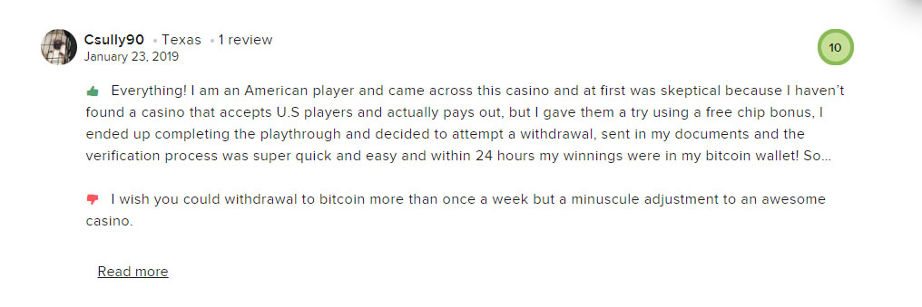 best online casino bonus usa