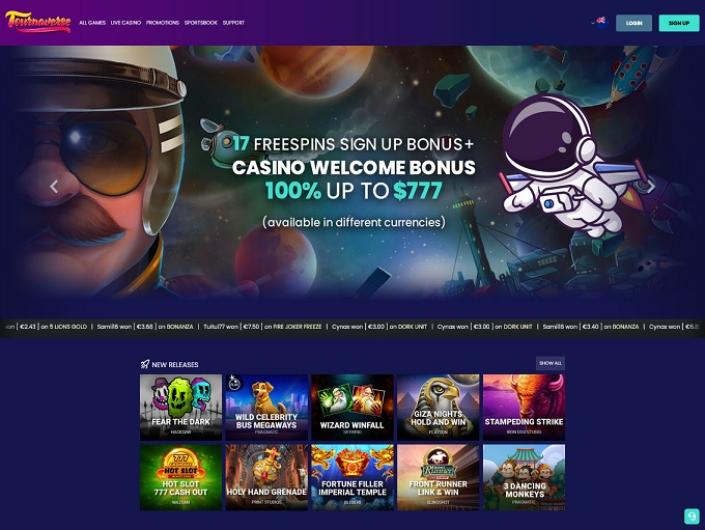 TrinoCasino casino login