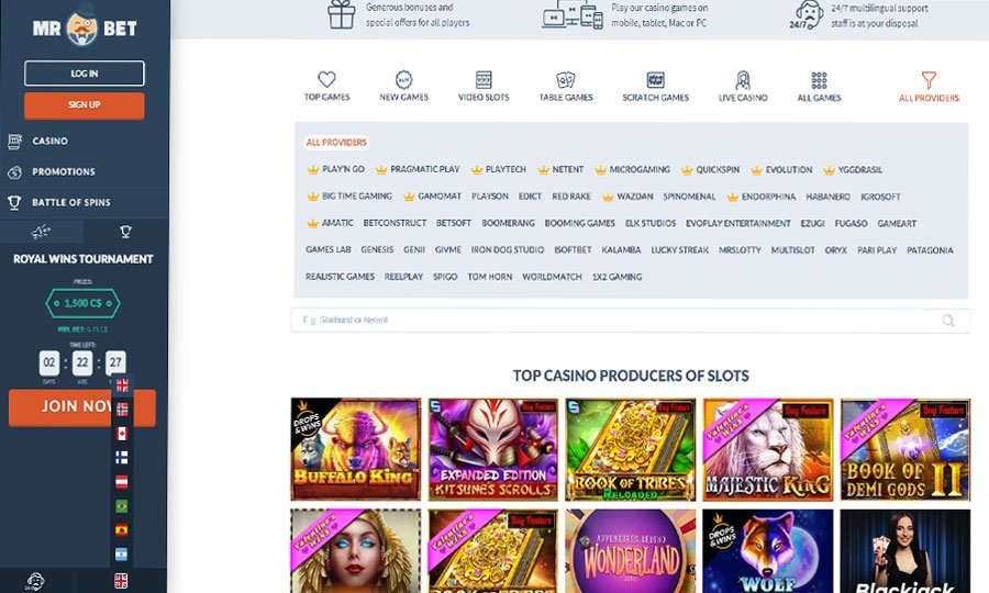 casino Infinitybet $100 free spins